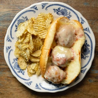 Nonna's Meatball Sandwich