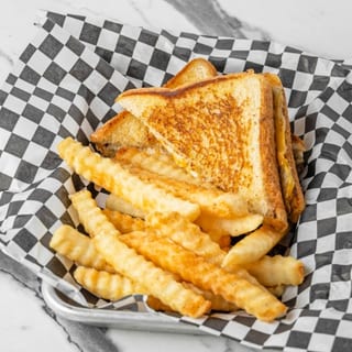 Kids Grilled Cheese Basket 