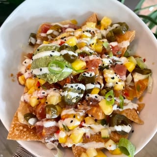  Tuna Poke Nachos