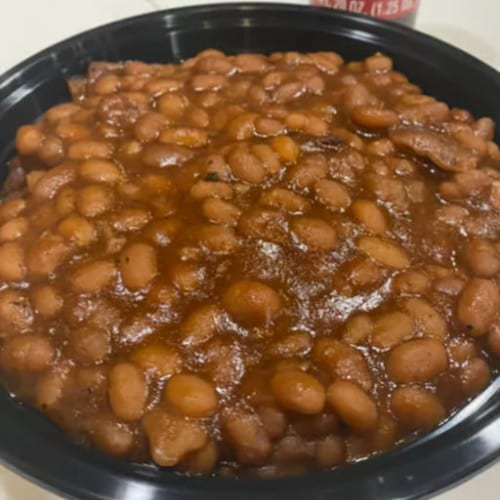 Smoked BBQ Beans.