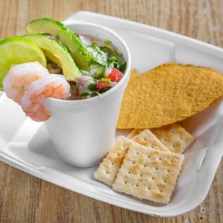 Ceviche Tostadas (Tostadas De Ceviche)