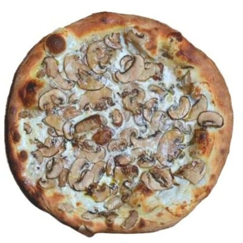 Giulietta's Funghi (Mushroom) Pizza.