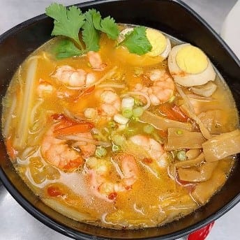 Shrimp Ramen Soup.