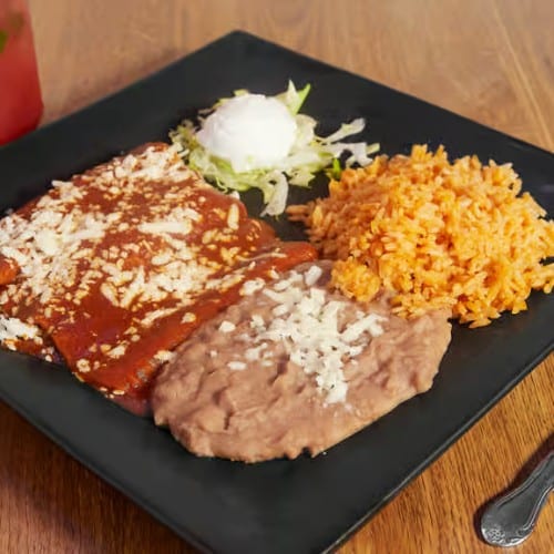 Enchiladas Poblanas.