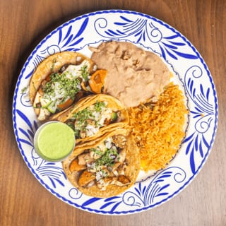 Vegetables Taco Platter