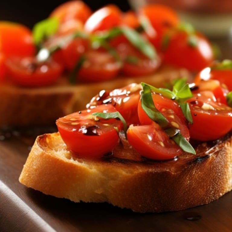 Delicious Bruschetta: A Tasty Italian Appetizer