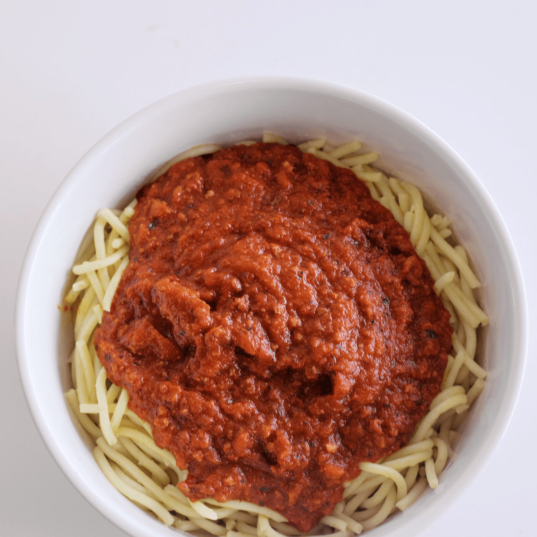 Child/Senior Spaghetti with 8" Fresh Bread Lunch Special.