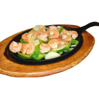 Shrimp fajitas