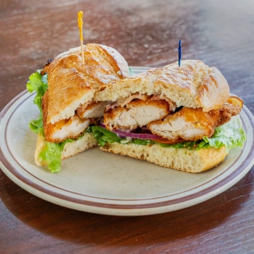 Chicken Bacon Ranch Sandwich.