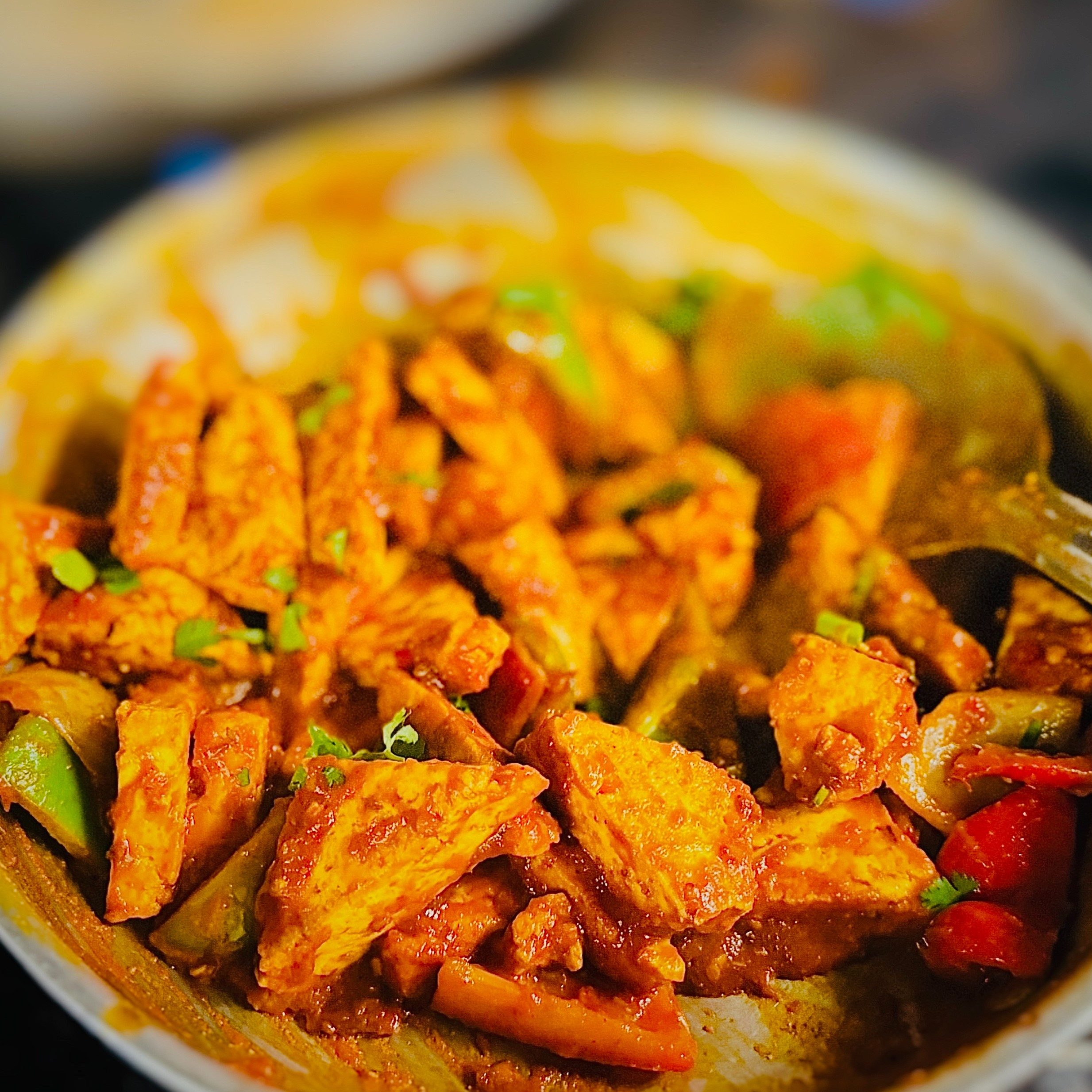 Paneer Chilli.