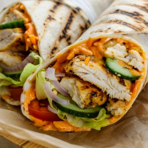 Chicken Salad Wrap.