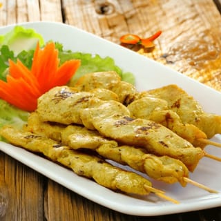 Pork or Chicken Satay
