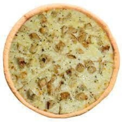 Villa's Chicken Alfredo Pizza.