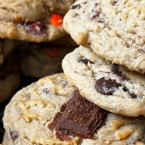 Blueberry Dark Chocolate Oat & Pecan.