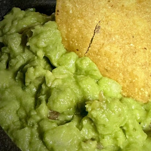 Guacamole Appetizer.