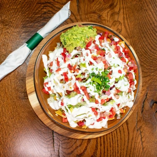 Nachos with Guac.