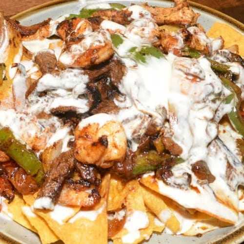 Fajita Nachos.