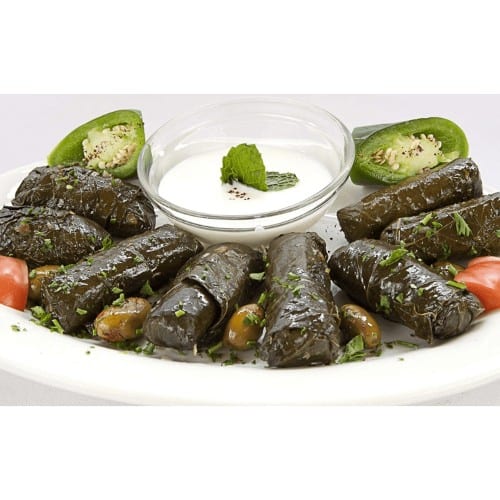 Grape Leaves Appetizer.