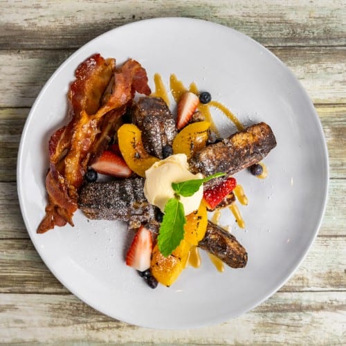 Peachy Keen French Toast.