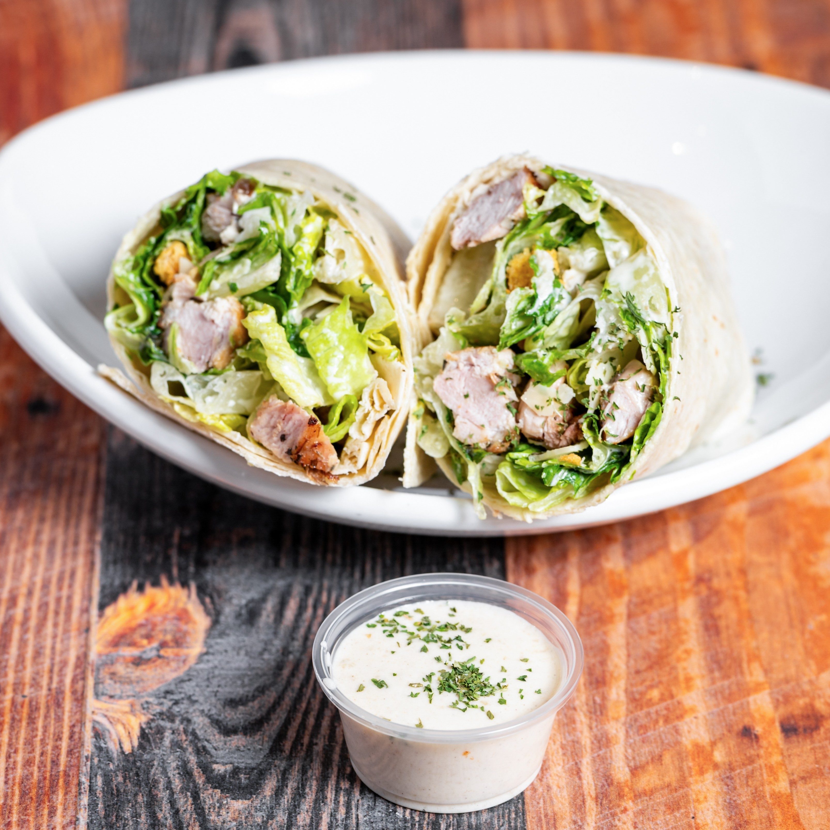 Chicken Caesar Wrap (Cold).