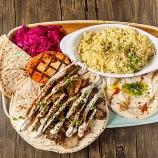 Beef Shawarma Platter