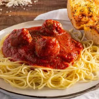 Bucket of Spaghetti (With Meatballs 8 Pieces)