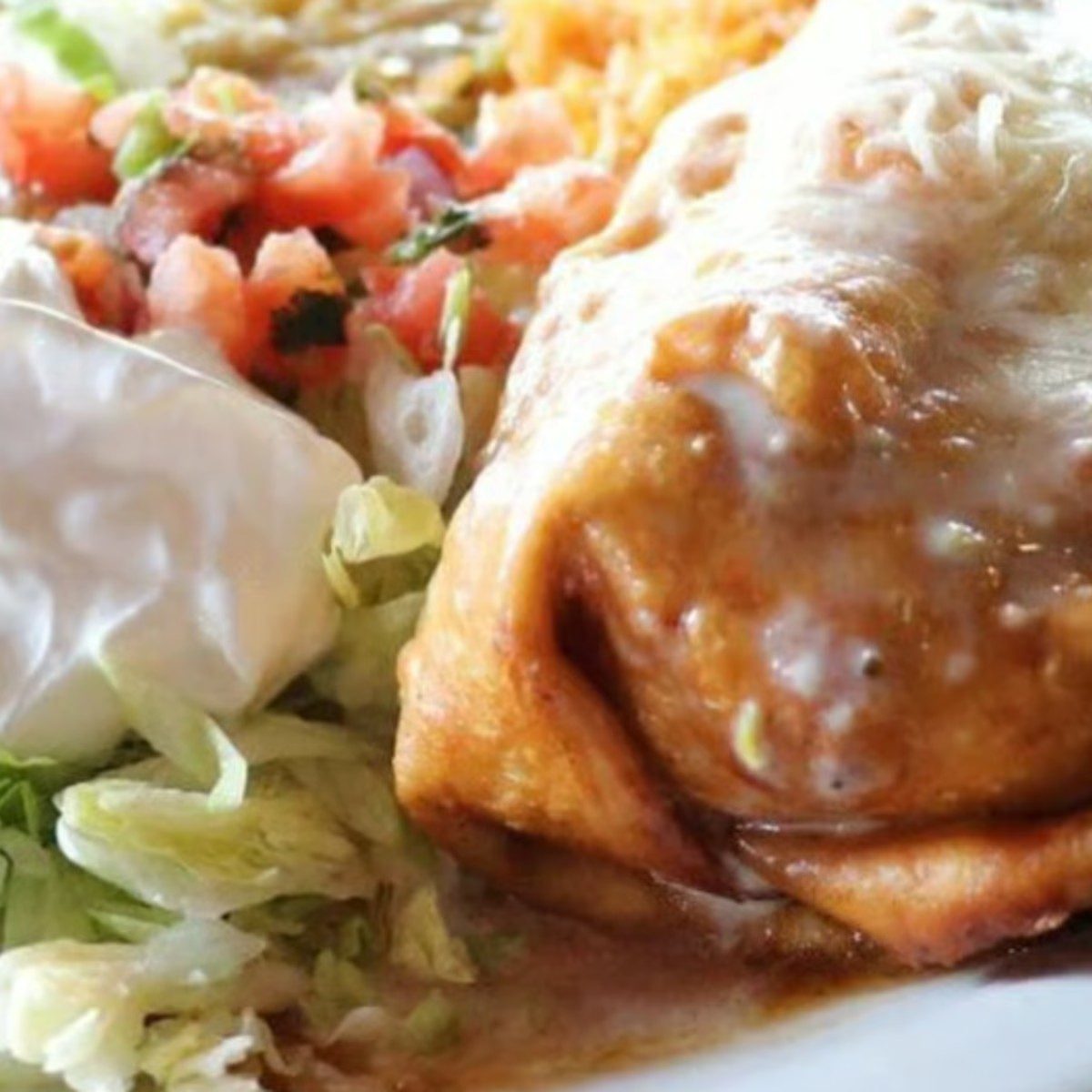 Fajita Chicken Chimichanga.