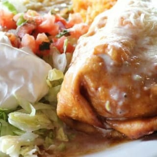 Fajita Chicken Chimichanga