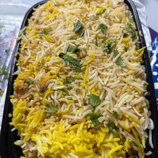 Chicken Dum Biryani Plate