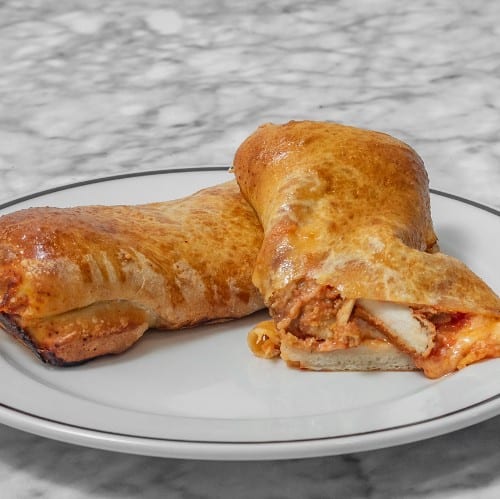 Chicken Parm Calzone.