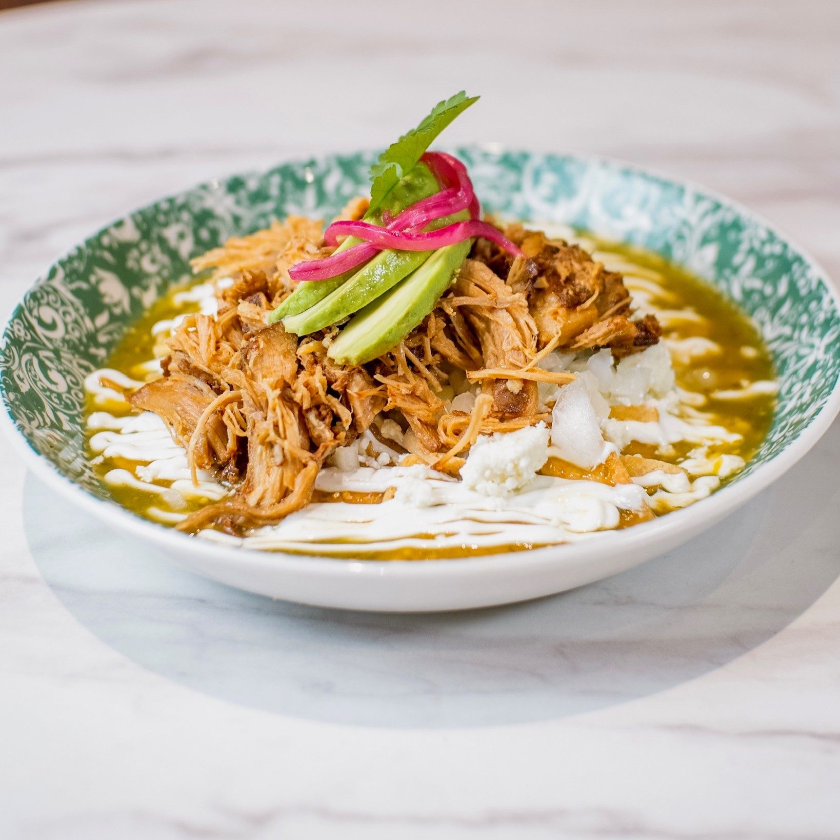 Carnitas chilaquiles.