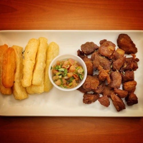 Pork Bites (Chicharron) Plate.