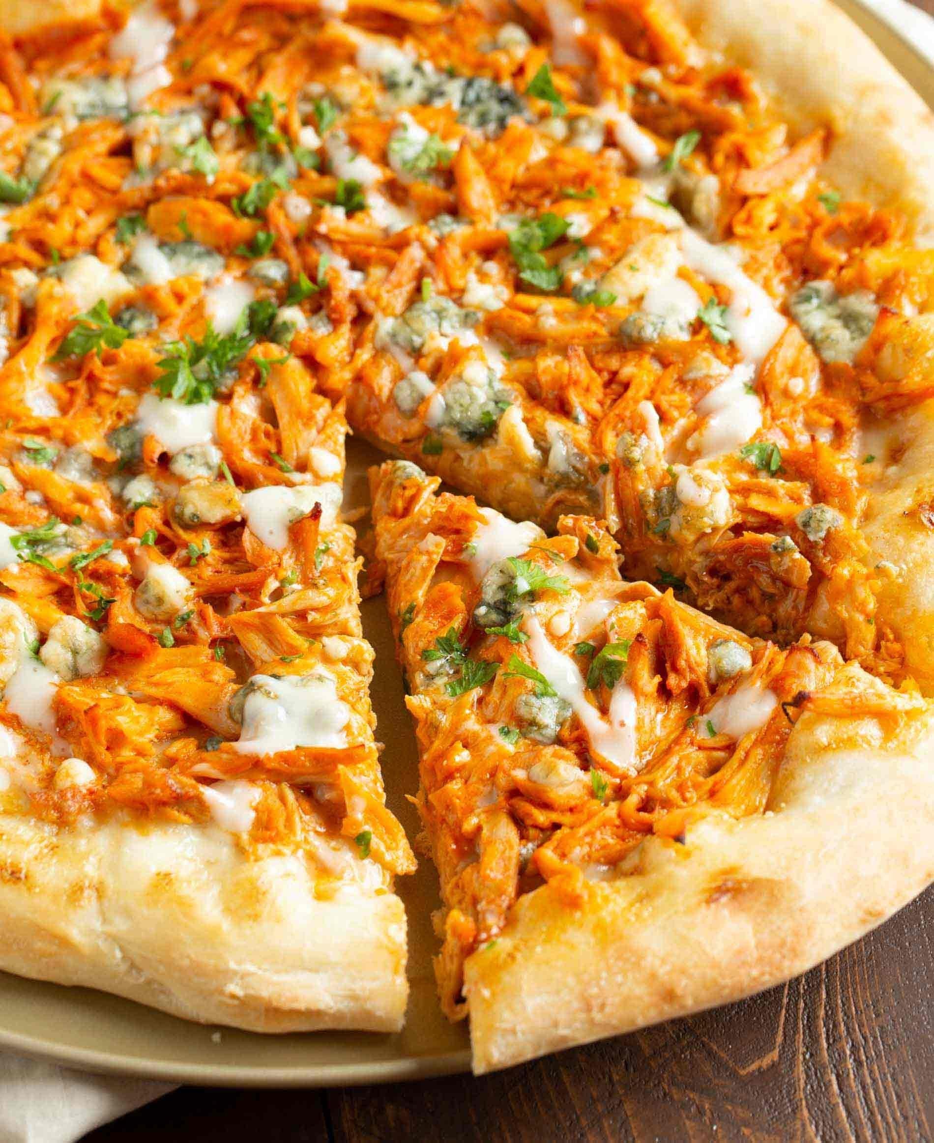 Buffalo Chicken Pizza.