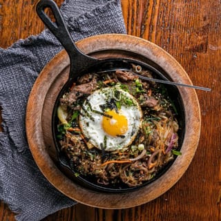 Bulgogi Japchae Rice