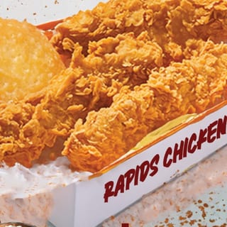 3 Pc. Rapids Classic Tenders, Fries, Coleslaw and Biscuit