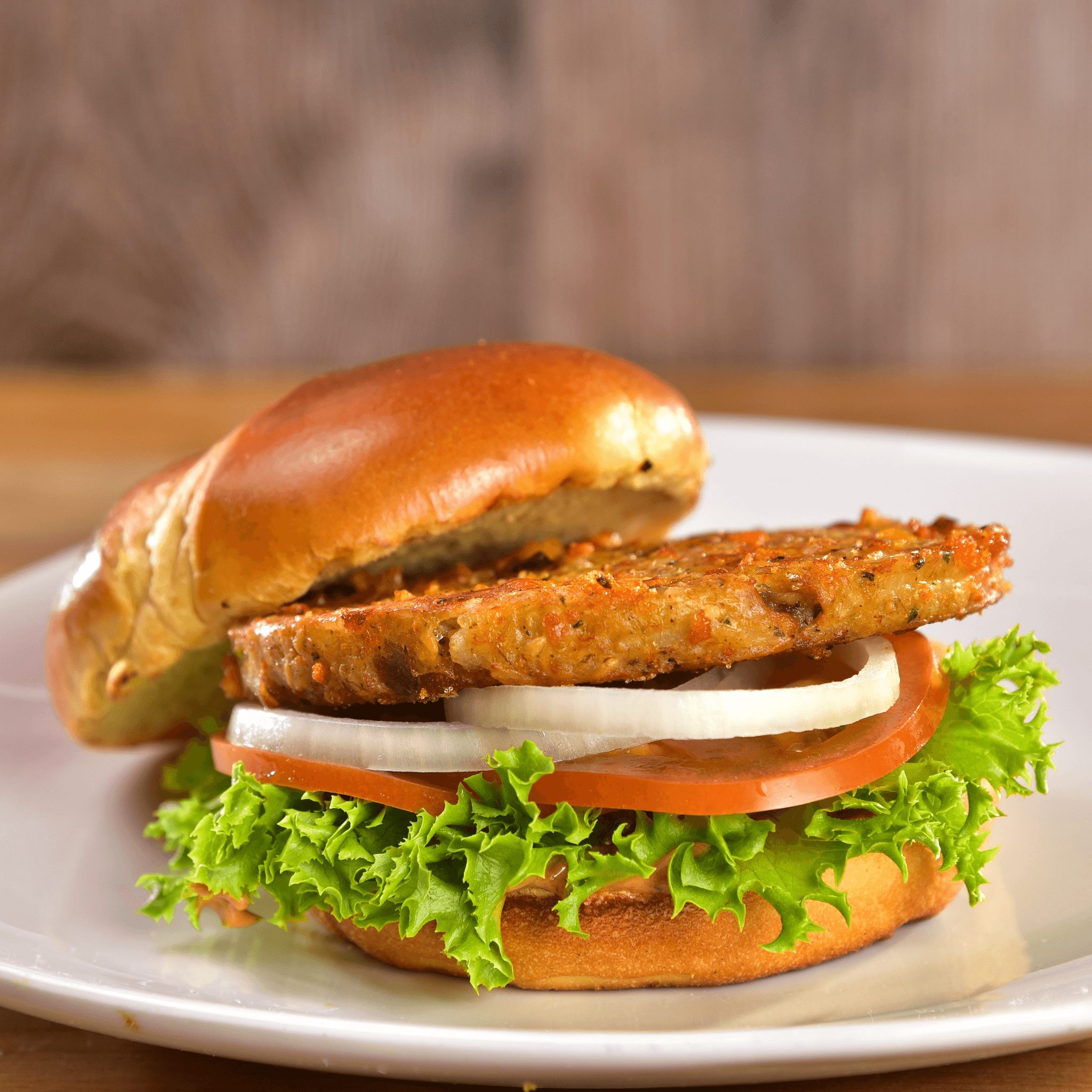 Classic Garden Burger.