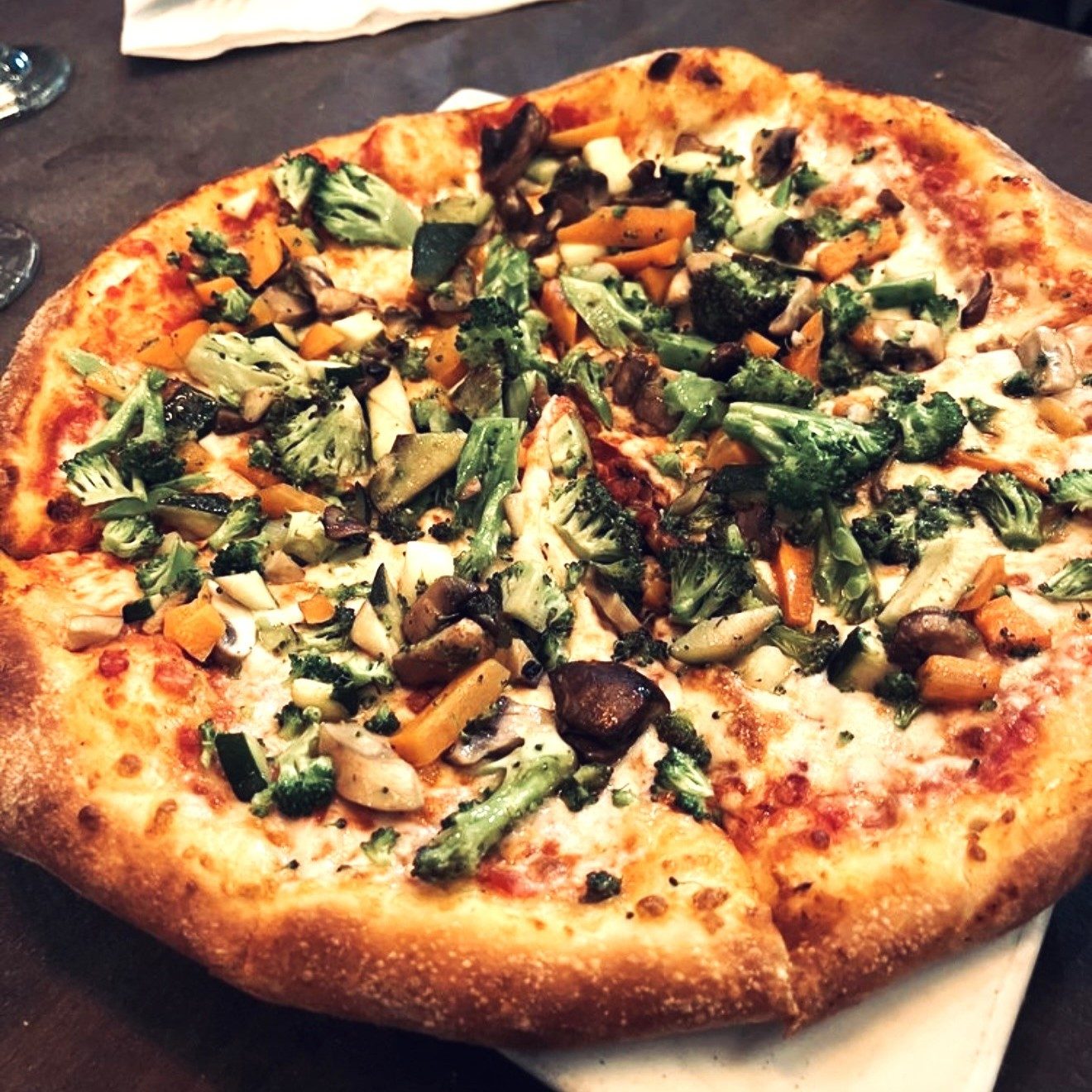 Vegetarian Pizza.