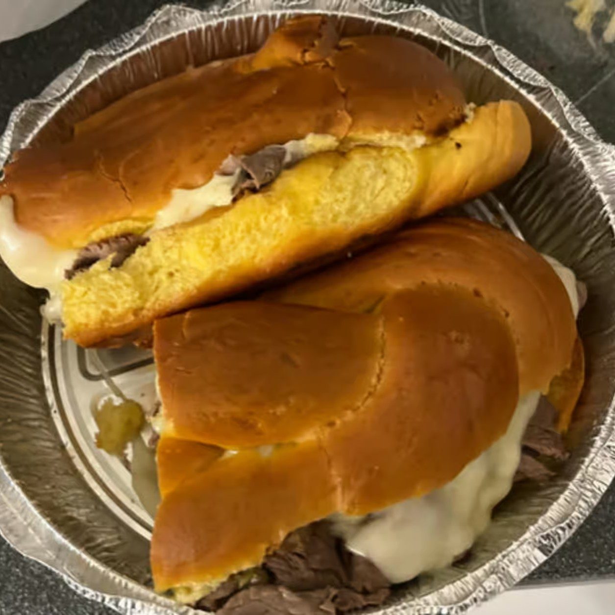 French Dip Sandwich.