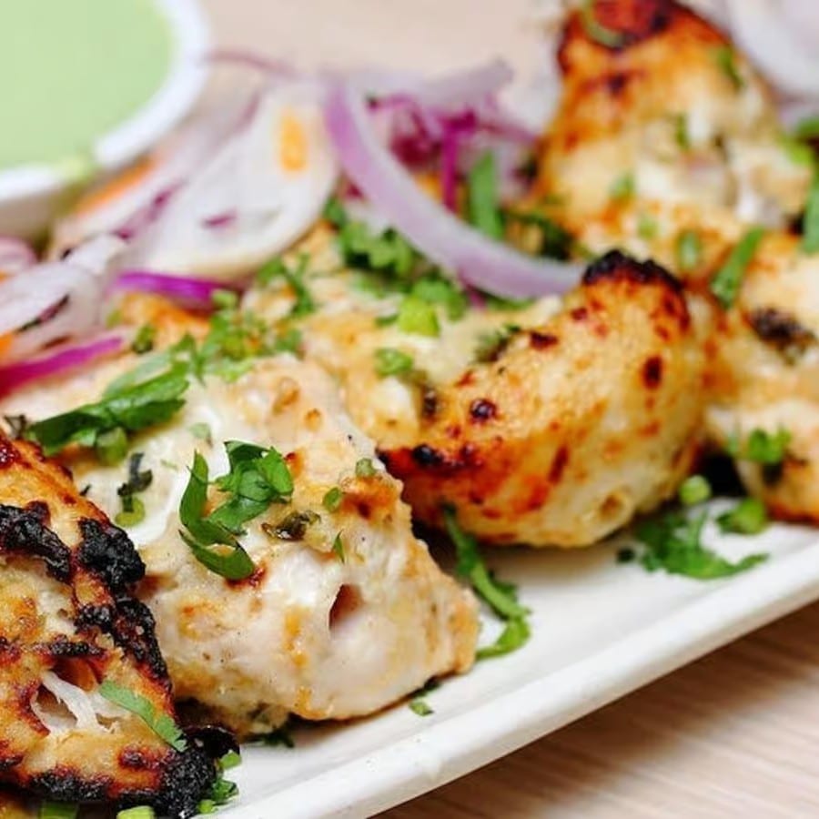 Chicken Malai Kabab.