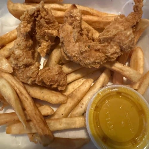 Chicken Tenders & Fries.