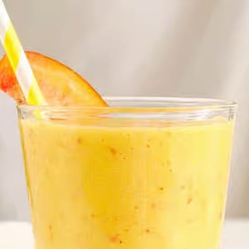 Peach Smoothie.