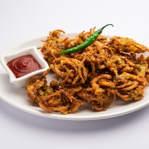 Vegetarian Pakora.