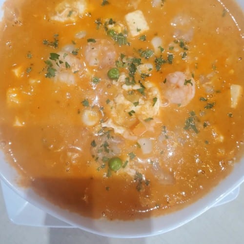 Chupe De Camarones.