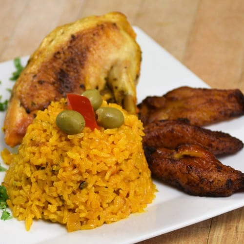 Arroz Con Pollo Plate.