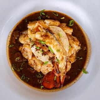 Shrimp and lobster grits