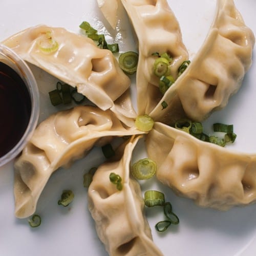 Veggie Gyoza 8 pieces.