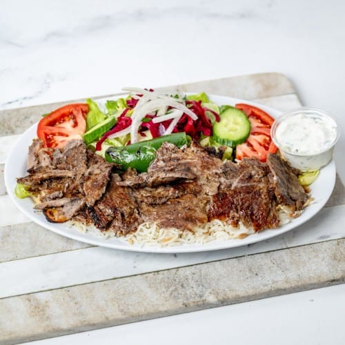 Shawarma Plate.