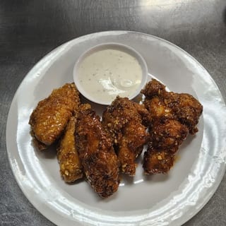 Doro wot fried wings and fries (8)