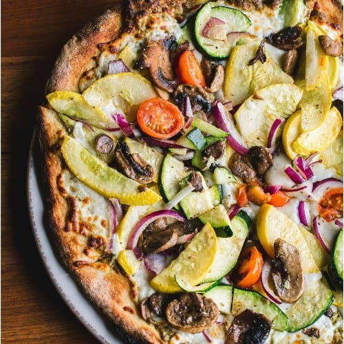 Veg Out Pizza.