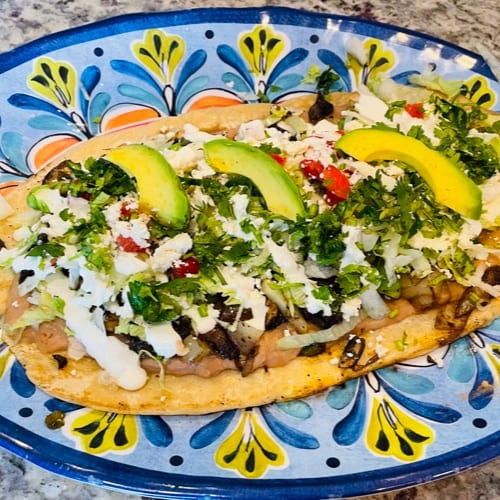 Chicharron Huarache.